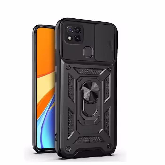 کاور مدل BADRIANO مناسب برای گوشی موبایل شیائومی Redmi 10A به همراه محافظ صفحه نمایش