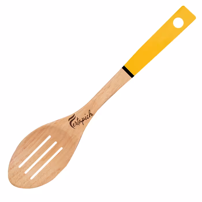 سرویس کفگیر و ملاقه 2 پارچه فرتاپیچ مدل چوبی کد 023