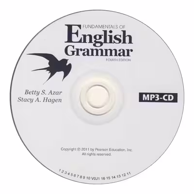 کتاب Fundamentals of English Grammar 5th Edition اثر Betty Azar انتشارات Pearson
