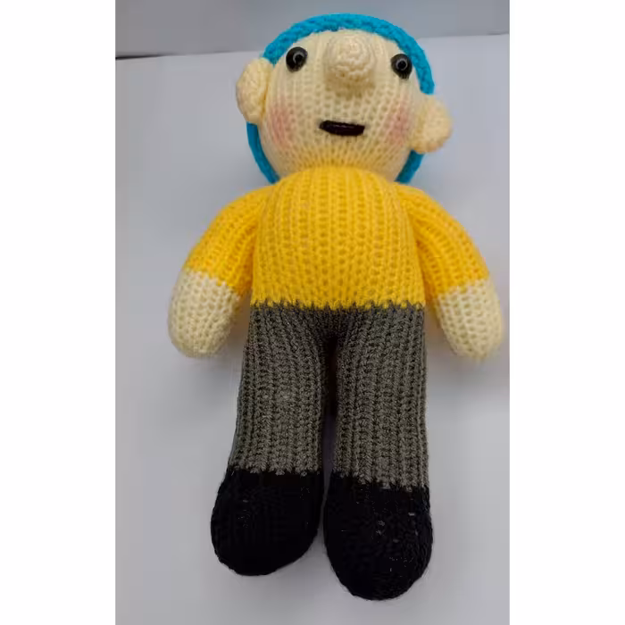 عروسک بافتنی مدل A21 مجموعه دو عددی