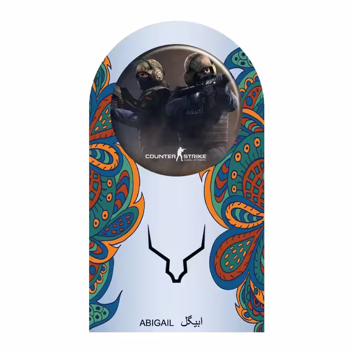 پیکسل ابیگل طرح بازی کانتر استرایک کد 001