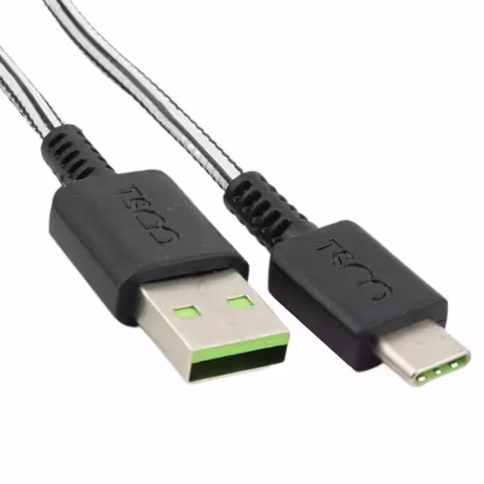 کابل تبدیل USB به USB C تسکو مدل TCC302 طول 1 متر