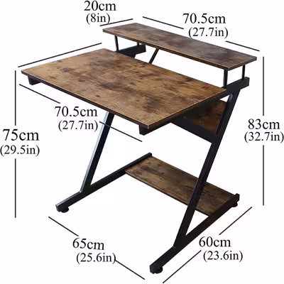 میز کامپیوتر مدل Vordern