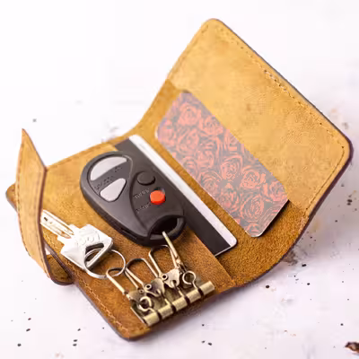 جاکلیدی چرم عطارد مدل C06