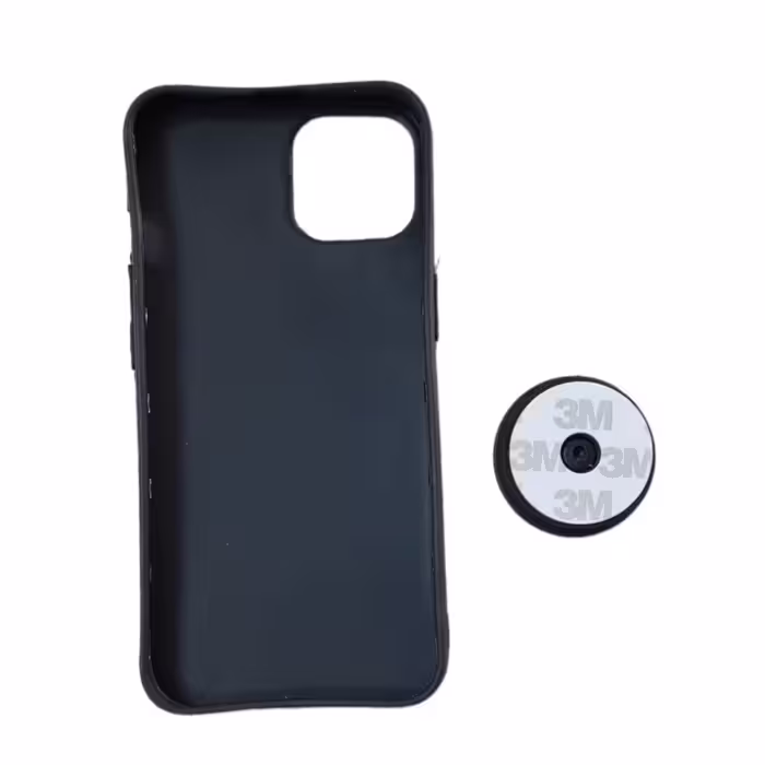 کاور طرح دخترانه کد 349 مناسب برای گوشی موبایل اپل iPhone 13 به همراه پاپ سوکت