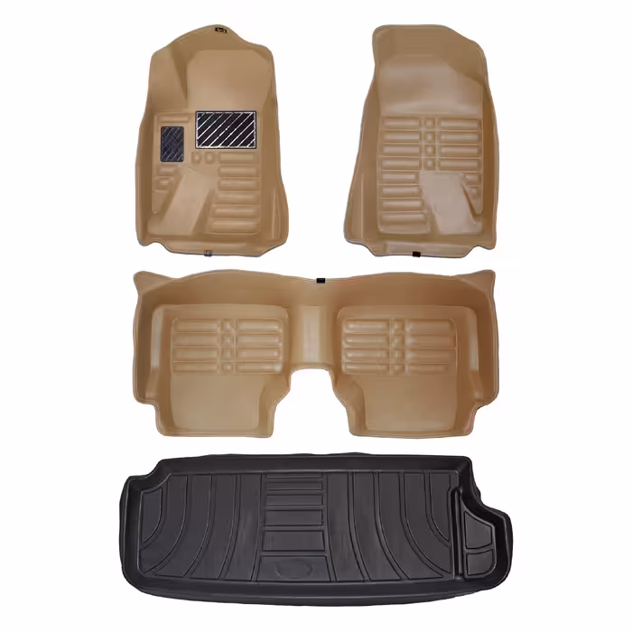     کفپوش پنج بعدی خودرو پانیذ مدل EVA مناسب برای پژو 405 دوگانه سوز به همراه کفپوش صندوق