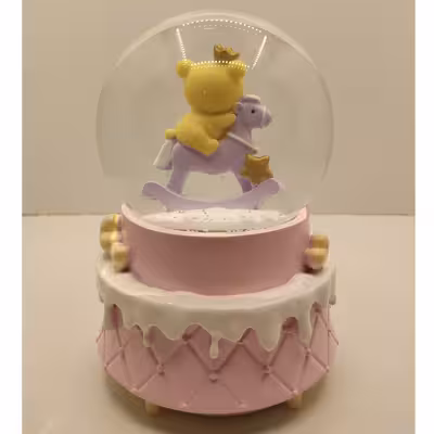 گوی موزیکال مدل پمپی تولد و شادی خرس