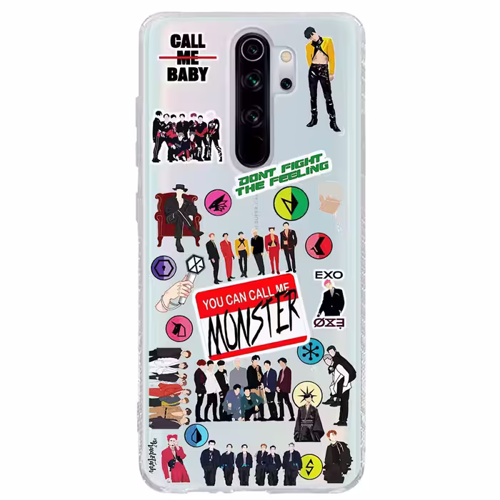 کاور طرح EXO مناسب برای گوشی موبایل شیائومی Redmi Note 8 Pro 