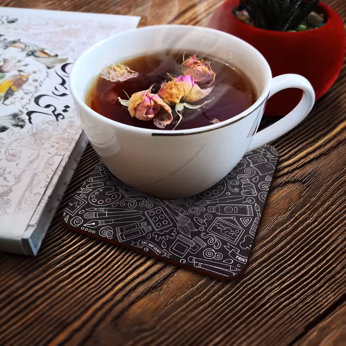 زیر لیوانی لوکسینو مدل Art_11:11