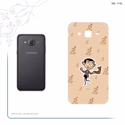 برچسب پوششی ماهوت مدل Mr.Bean مناسب برای گوشی موبایل سامسونگ Galaxy J5