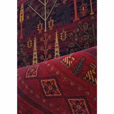 گبه ماشینی افرند مدل 805/3 زمینه لاکی