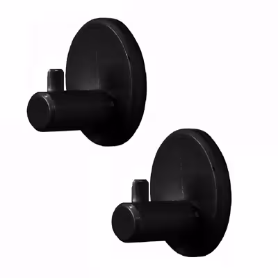 آویزحوله مدل چسبی طرح دایره بسته 2 عددی