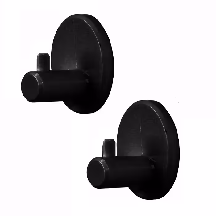 آویزحوله مدل چسبی طرح دایره بسته 2 عددی