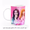 ماگ هومرو طرح بلک پینک مدل MG8171