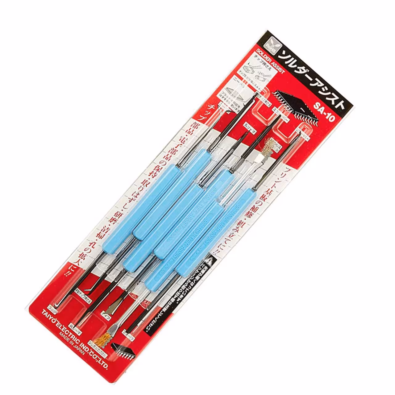 مجموعه 6 عددی ابزار لحیم کاری مدل SA-10