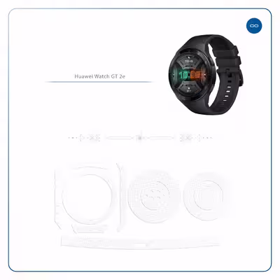 برچسب ماهوت طرح Cloud Transparent مناسب برای ساعت هوشمند هوآوی Watch GT 2e