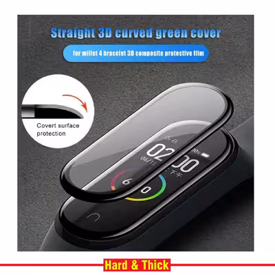 محافظ صفحه نمایش نانو هارد اند تیک مدل NHT مناسب برای ساعت هوشمند شیائومی Mi Band 7 بسته سه عددی