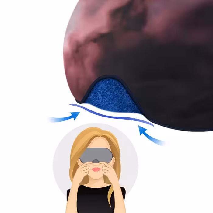 چشم بند خواب مدل Kava191