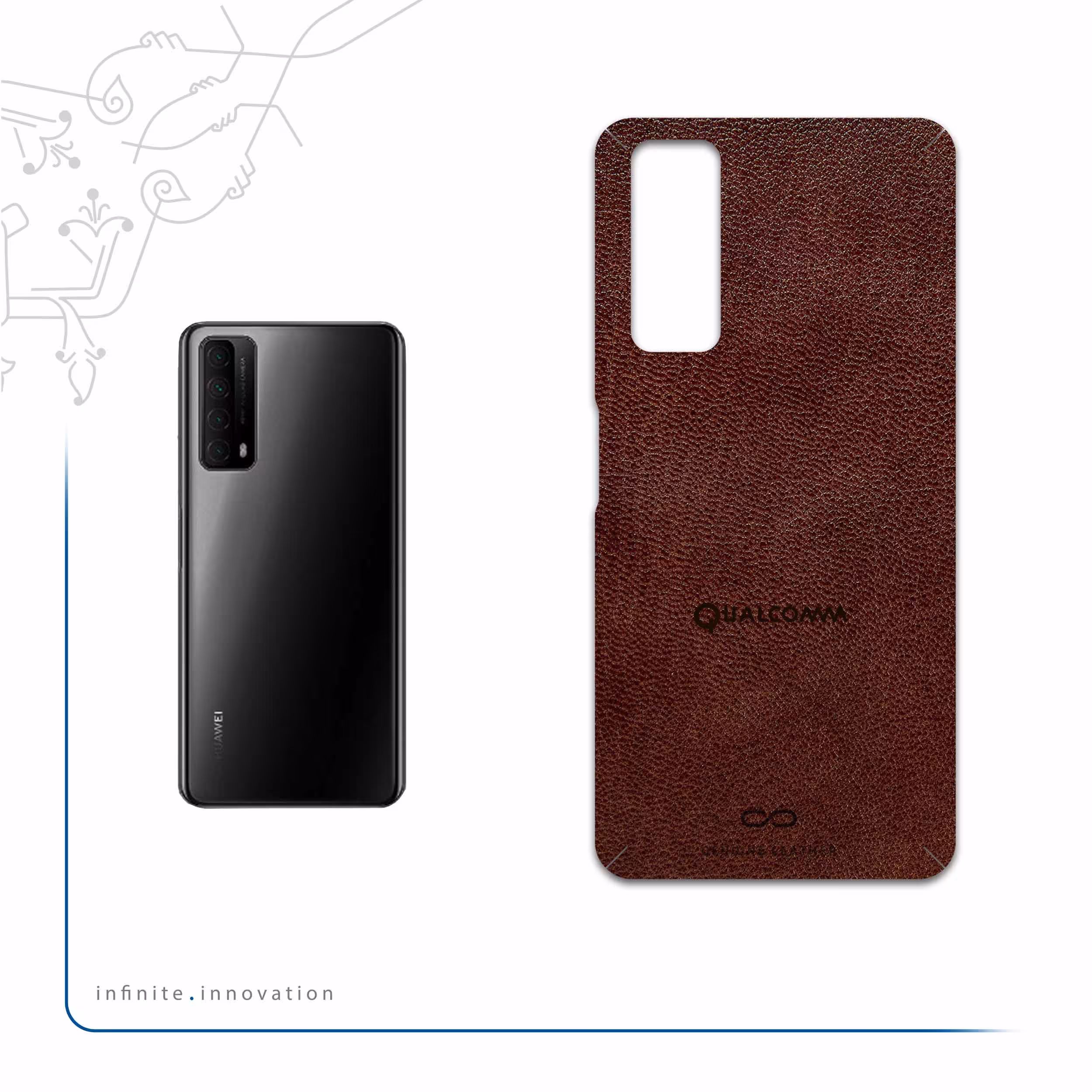 برچسب پوششی ماهوت مدل NL-QLQM مناسب برای گوشی موبایل هوآوی Y7a