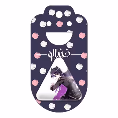 پیکسل خندالو طرح انیمه هنر شمشیر زنی مدل مثلثی کد 12084