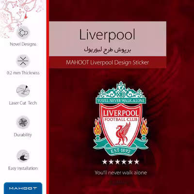 برچسب پوششی ماهوت مدل Liverpool مناسب برای تبلت سامسونگ Galaxy Tab A 8.0 2019 T295