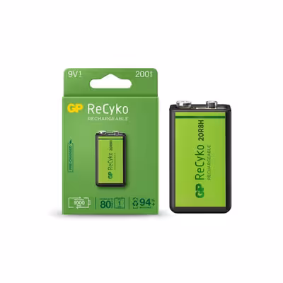 شارژر باتری بستون مدل C802 به همراه باتری کتابی قابل شارژ جی پی