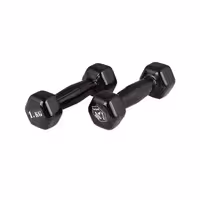 دمبل وزنه پویا مدل روکش دار وزن 1 کیلوگرم بسته 2 عددی