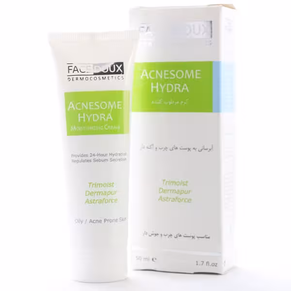 کرم مرطوب کننده فیس دوکس مناسب پوست های چرب حجم 50 میلی لیتر