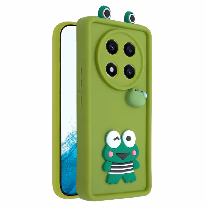 کاور فانتزی مدل GreenFrog مناسب برای گوشی موبایل آنر Honor X9c