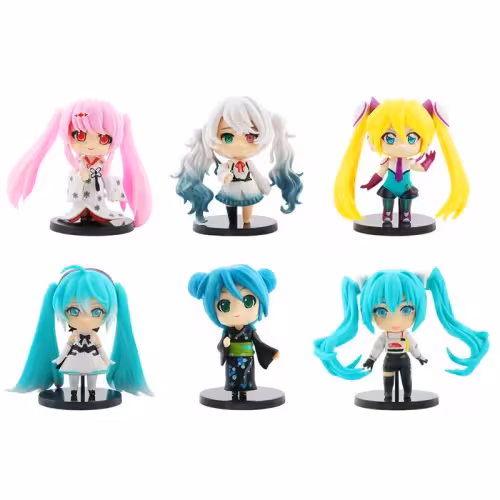 فيگور هاتسونه Hatsune Miku مجموعه 6 عددی