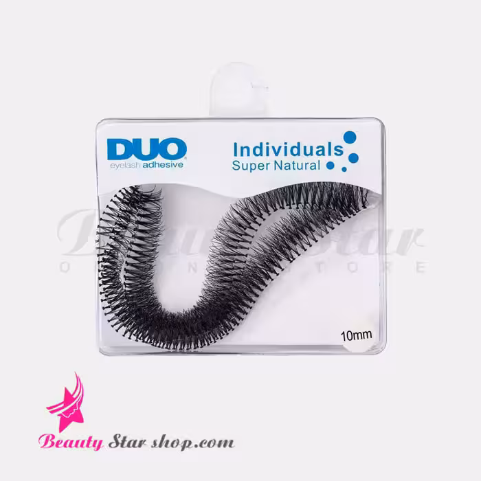 مژه ریسه ای مو طبیعی فر D دوو پنج عددی سایز 10 میل