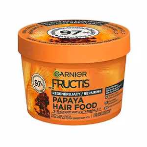 ماسک مو پاپایا فرانسوی گارنیر فروکتیس Garnier Fructis Papaya Hair Food حجم 400 میل
