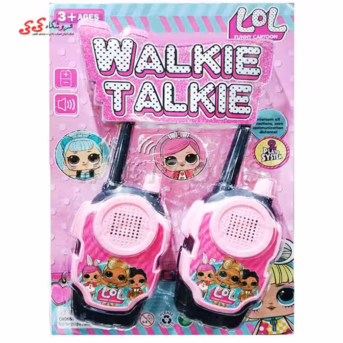 بی سیم واکی تاکی اسباب بازی طرح ال او ال LOL 22908