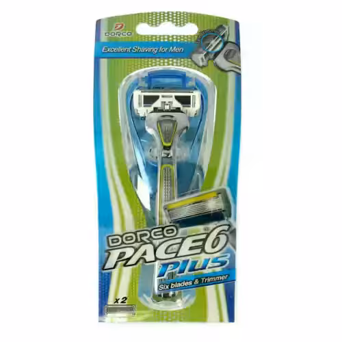 خودتراش کره جنوبی مردانه دورکو Dorco Pace 6 بهمراه 1 عدد تیغ یدک