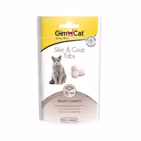 قرص تقویت کننده پوست و مو گربه GimCat Hair Skin Tabs