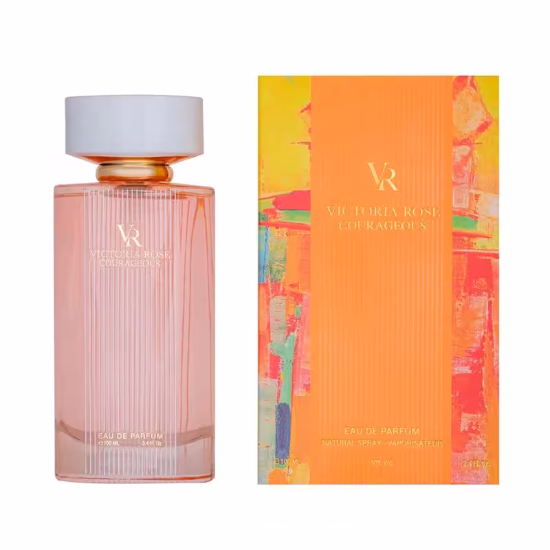 ادکلن زنانه ویکتوریا رز VICTORIA ROSE COURAGEOUS حجم 100 میل