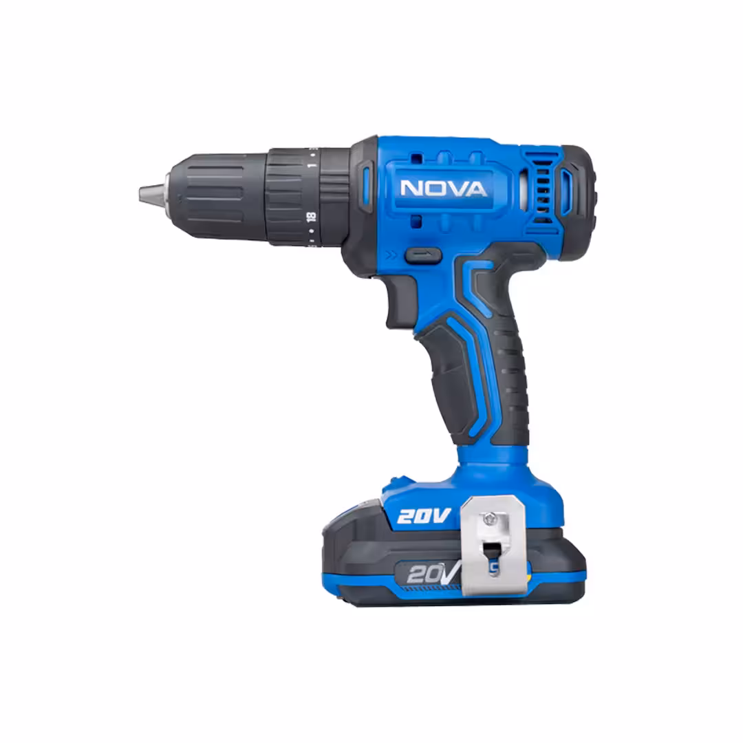 دریل شارژی 13 میلیمتری 20 ولت نووا 7720