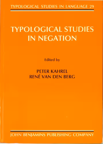 خرید و دانلود نسخه کامل کتاب Typological Studies in Negation