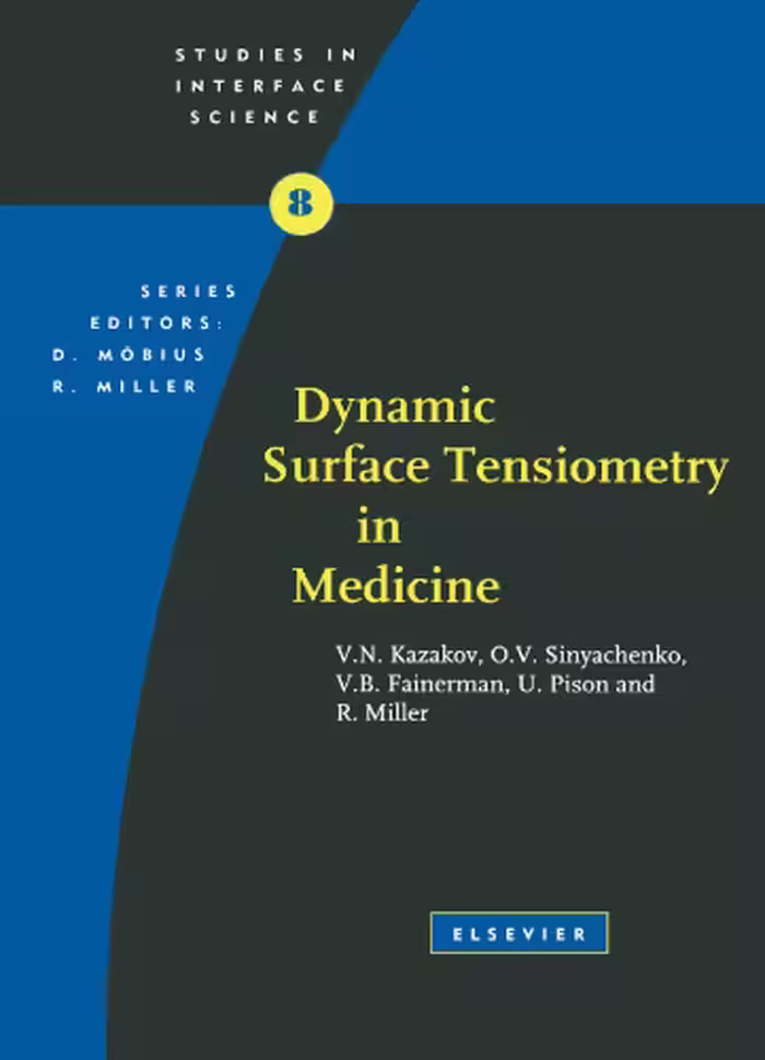 خرید و دانلود نسخه کامل کتاب Dynamic Surface Tensiometry in Medicine