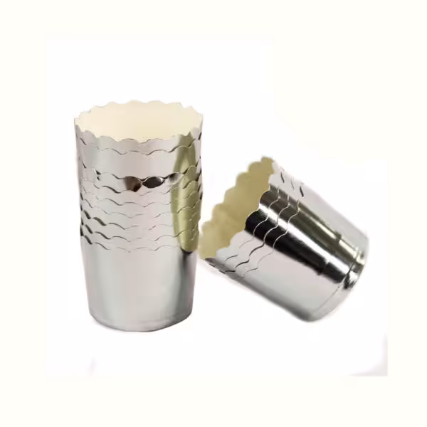 کپسول مافین نقره ای