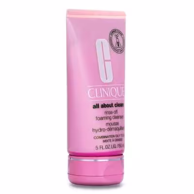 شوینده کلینیک صورتی فومی Clinique all about clean اورجینال
