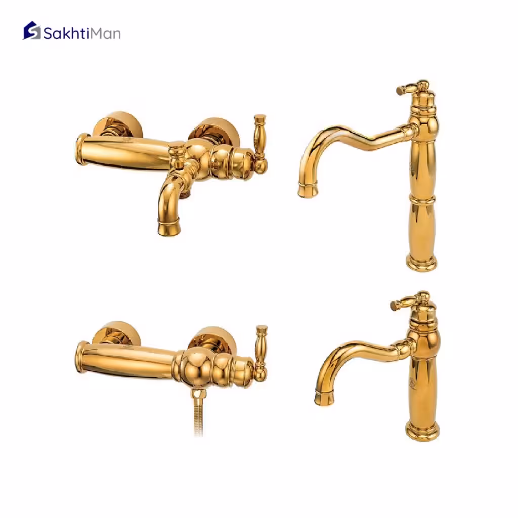 ست شیرآلات قهرمان مدل آنتیک