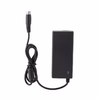 آداپتور پرینتر حرارتی 24 ولت 3 آمپر 24v/3a/3pin سوکت گرد فلزی سوزنی 3 پین