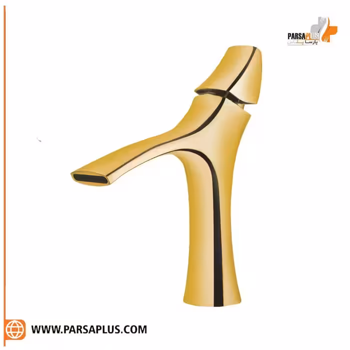 شیر روشویی دوان مدل پاژ طلایی