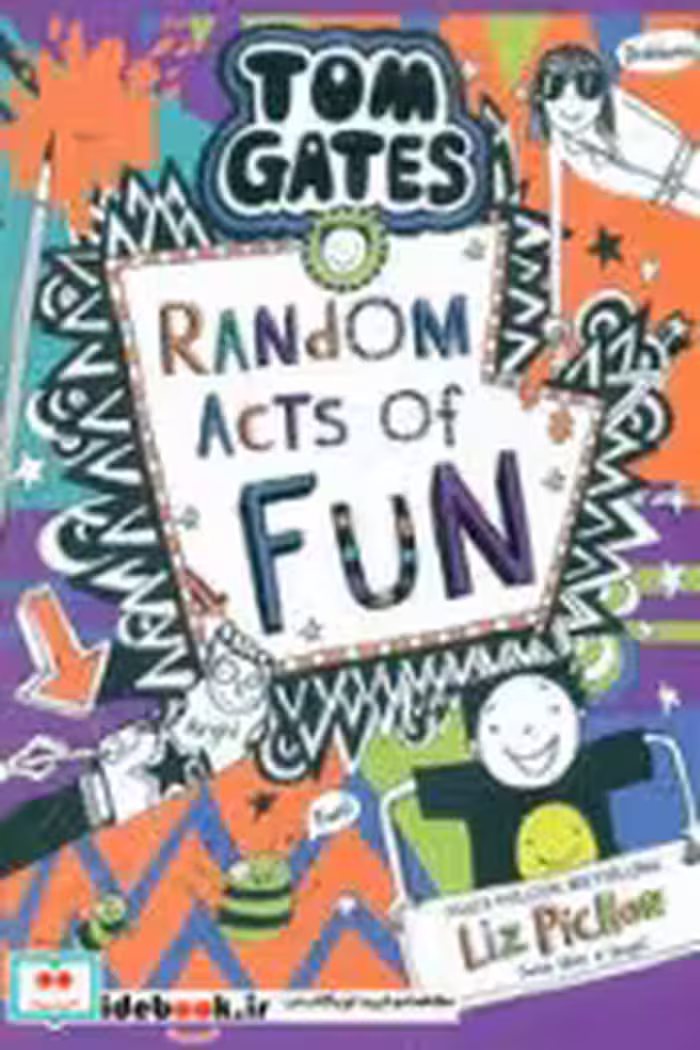 کتاب اورجینال تام گیتس19 Random acts of fun نارنجی