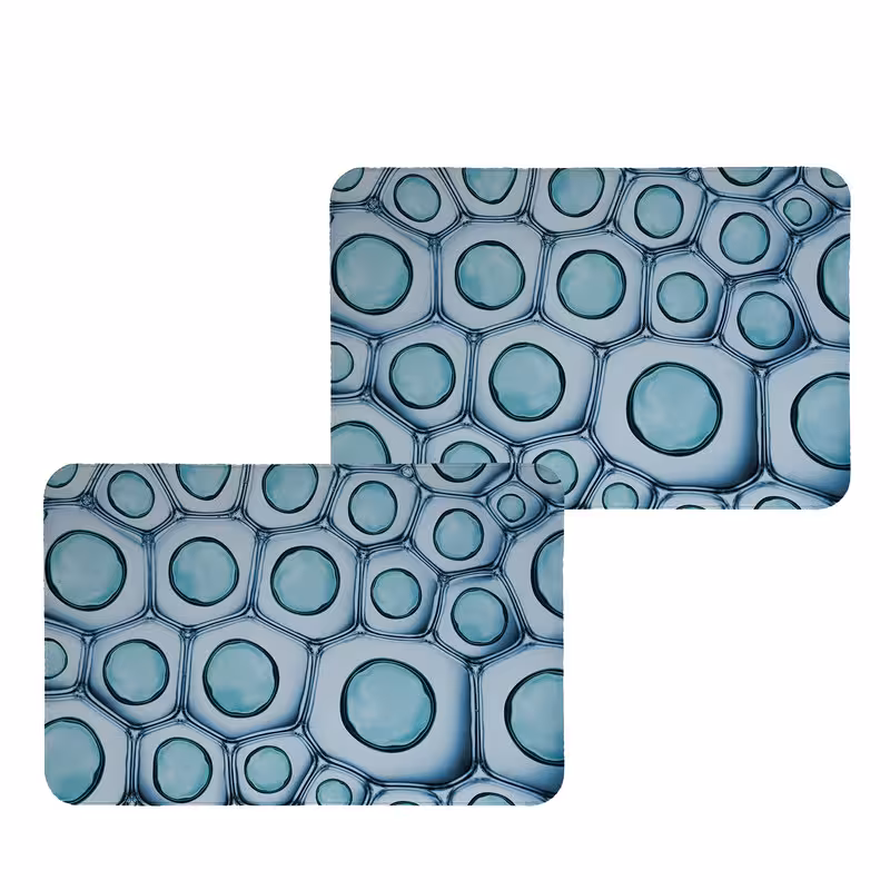 زیربشقابی طرح آبرنگی کد 9187 بسته 2 عددی | کالا مکس