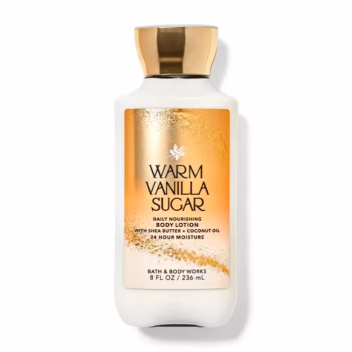 لوسیون بدن بث اند بادی Warm Vanilla SugarWarm Vanilla Sugar Body Lotion