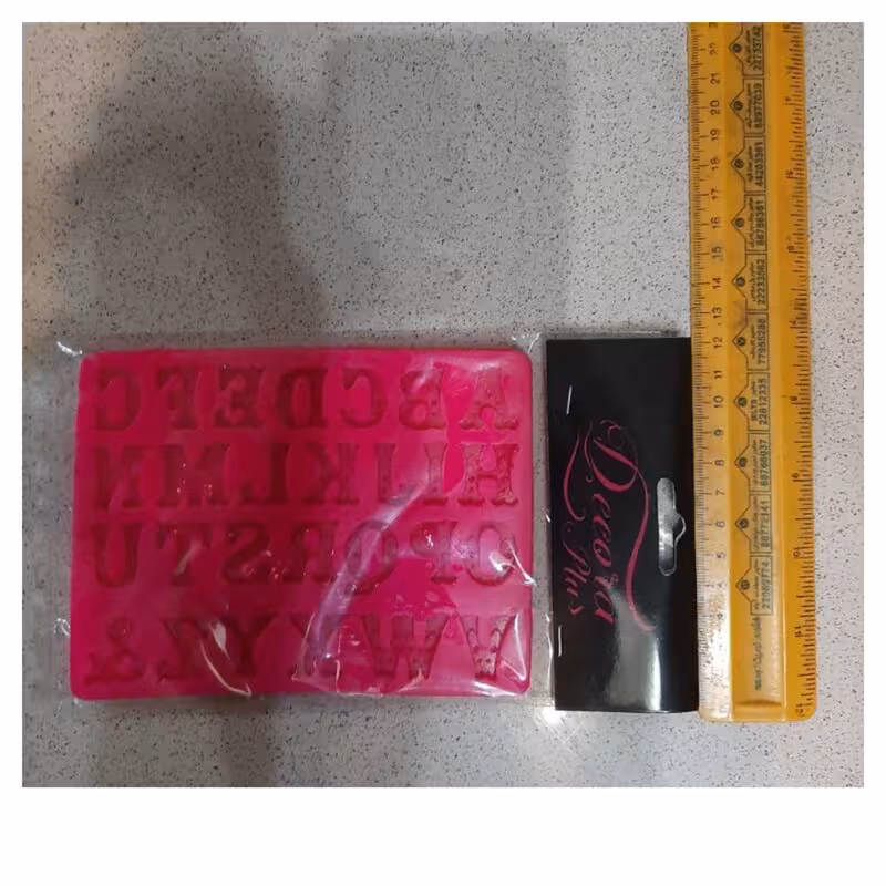 ملد سیلیکونی حروف انگلیسی کد2