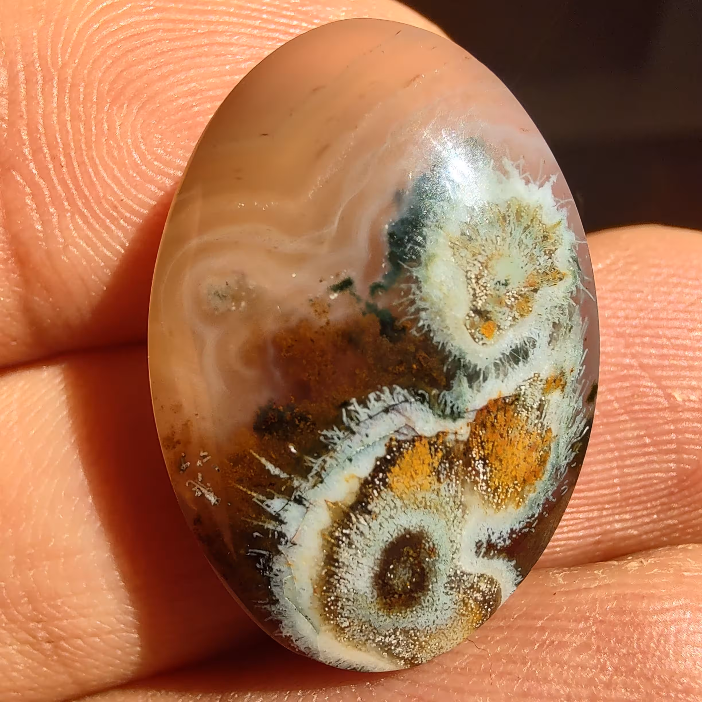 نگین عقیق طرح باباقوری 