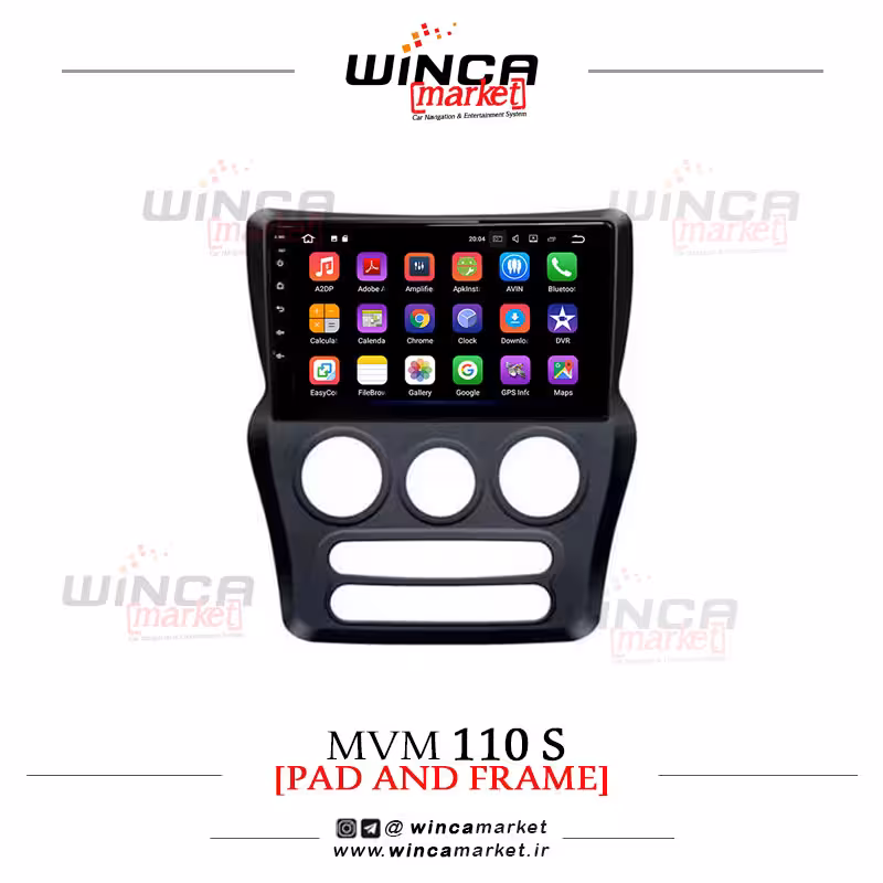 مانیتور ام وی ام 110s اسپرت MVM فابریک اندروید سری 132
